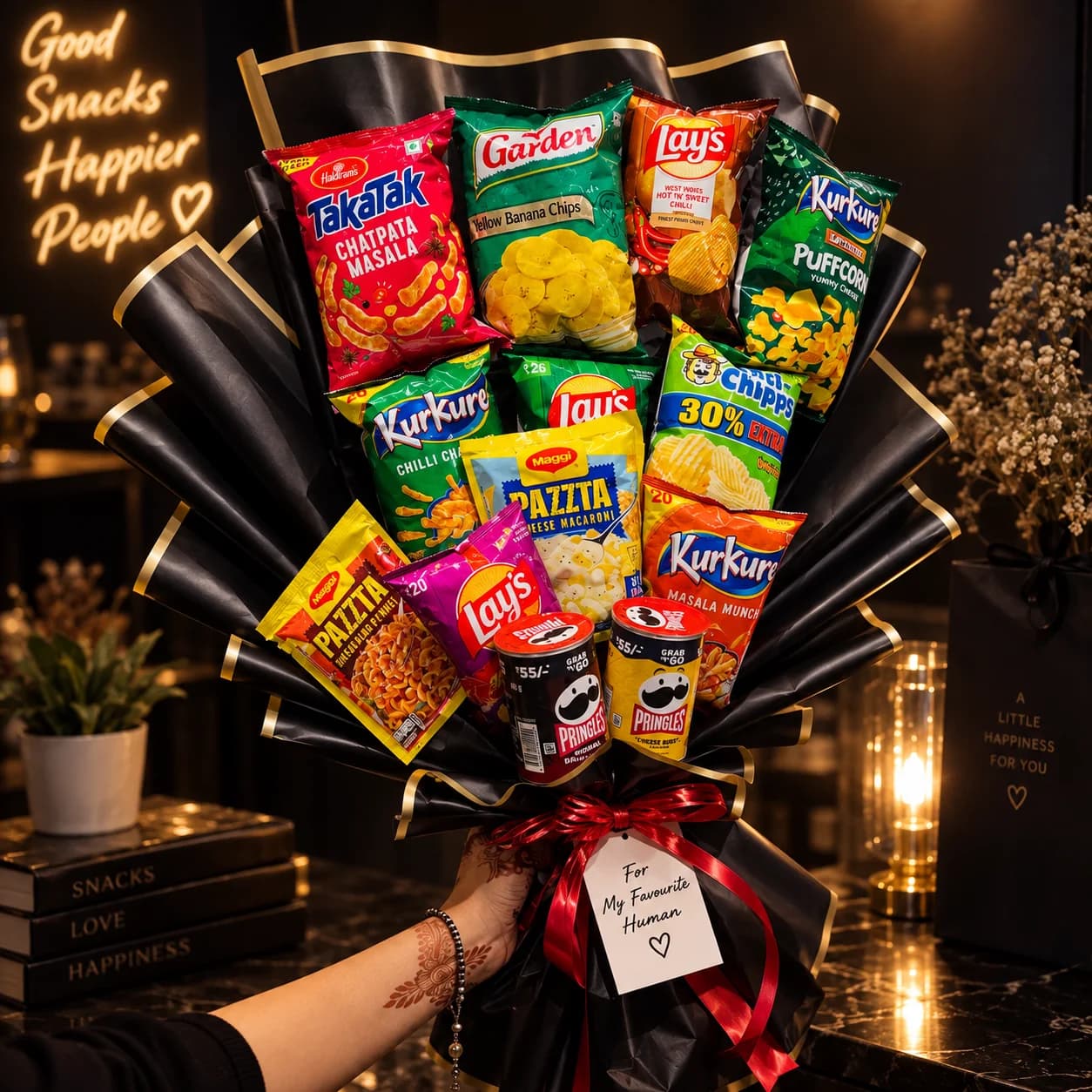 Ultimate Snack Attack Bouquet 🍿💝